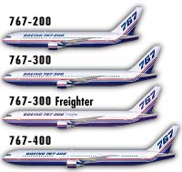 波音飞机 Boeing 767系列