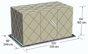 PMC,PQP,P6P集装板 Cargo-knowledge-Pallet-PMC,PQP,P6P